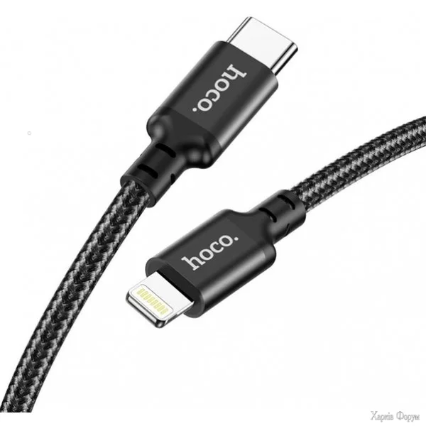 hoco-x14-double-pd-type-c-to-lightning-2m-black.webp