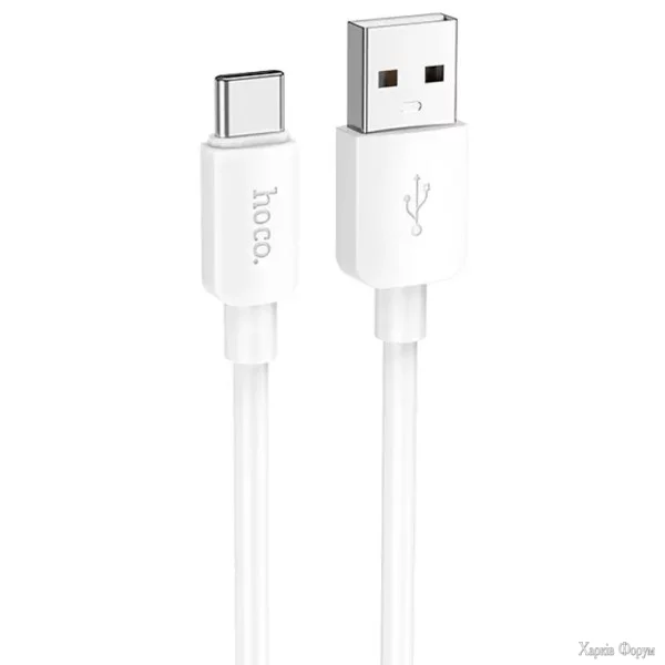 kabel-hoco-x96-hyper-100w-type-c-to-type-c-025m-white.webp