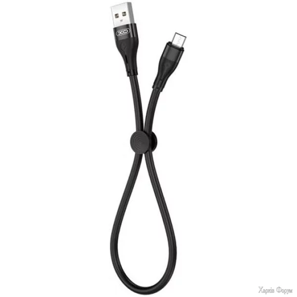 kabel-xo-nb179-usb-to-micro-24a-025m-black.webp