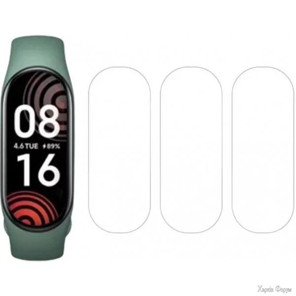 nabir-zakhisnikh-gidrogelevikh-matovikh-plivok-dm-xiaomi-mi-band-7-3-sht.webp
