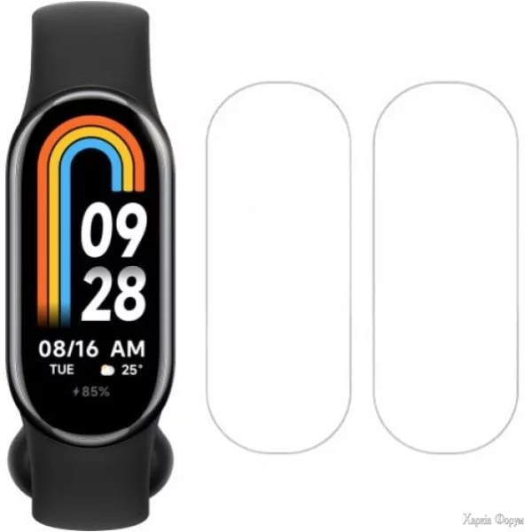 nabir-zakhisnikh-gidrogelevikh-glyancevikh-plivok-dm-dlya-xiaomi-mi-band-8-2-sht.jpg