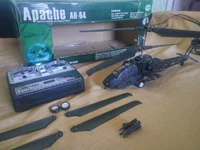 летающий вертолет апач-64