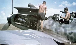 Me-109 being serviced.webp