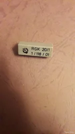 Реле RGK 20/1 ( 1/118/01) и  RGK 20/2 ( 1/118/01)