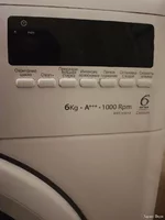 стиральная машина Whirpool 6 кг на запчасти или под ремонт