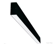 LED Світильник лінійний світлодіодний чорний 40w 30*1185 мм 4000 K (офісний)