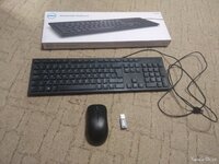 клавиатура Dell KB216 Black USB + Мышь A4Tech G3-230N Wireless Black