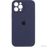 Apple Silicone Case Full Camera для iPhone 12 Pro Max Midnight Blue (Код товару:29794)
