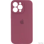 Apple Silicone Case Full Camera для iPhone 13 Pro Max Plum (Код товару:23880)