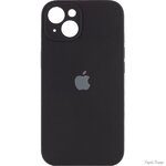 Apple Silicone Case Full Camera для iPhone 14 Black (Код товару:23883)