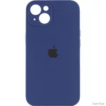 Apple Silicone Case Full Camera для iPhone 14 Deep Navy (Код товару:23885)