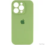 Apple Silicone Case Full Camera для iPhone 14 Pro Max Mint (Код товару:28763)