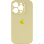 Apple Silicone Case Full Camera для iPhone 14 Pro Mellow Yellow (Код товару:28738)