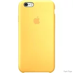 Apple Silicone Case для iPhone 6 Plus/6S Plus Yellow (Код товару:27961)