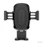  Автомобільний тримач Baseus Wireless Charger Gravity Car Mount Black (WXYL-01) (Код товару:9273)