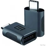 Адаптер ArmorStandart OTG Type-C to USB-A Space Grey (ARM69356) (Код товару:32616)