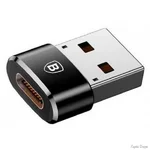 Адаптер Baseus USB Male to Type-C Black (CAAOTG-01) (Код товару:22531)