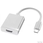 Адаптер Foxconn Type-C to HDMI для підключення монітора Silver (Код товару:35818)