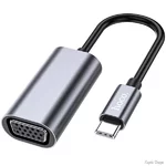Адаптер Hoco UA21 Type-C to VGA Metal Gray (Код товару:35819)