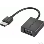 Адаптер Insignia HDMI-VGA (M/F) 0.15 м Black (NS-PG95503) (Код товару:34125)