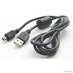 Кабель Atcom USB - mini USB V 2.0 (M/M) (5 pin) ферит 1.8 м Чорний (3794) (Код товару:35073)