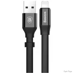 Кабель Baseus Nimble Portable USB to Lightning 0.23m Black (CALMBJ-B01) (Код товару:26676)