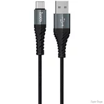 Кабель Hoco X38 Cool Charging USB to Type-C 0.25m Black (Код товару:30909)