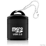 DM Кардрідер Mini Speed USB 2.0 TF MicroSD Memory Adapter Black (Код товару:27689)