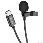 Мікрофон Hoco L14 Lavalier Type-C Black (Код товару:33574)