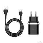 hoco-c12q-smart-qc30-cable-type-c-black.webp