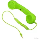DM Ретро трубка High Quality Classic 3.5mm Mic Green (Код товару:4159)