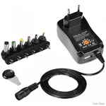 DM Універсальний блок живлення для ноутбука USB 30W з перехідниками (Код товару:25131)