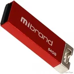 Флеш пам'ять Mibrand Chameleon 64GB USB 2.0 Red (MI2.0/CH64U6R) (Код товару:26392)