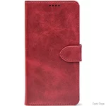 Чохол-книжка Crazy Horse Clasic для Xiaomi Redmi 13C/Poco C65 Red Wine (Front) (Код товару:37233)
