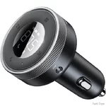 FM-трансмітер Baseus Enjoy Car Wireless MP3 Charger (Wireless 5.0+5V/3.4A) Black (CCLH-01) (Код товару:26287)