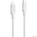 Кабель Proove Striped Silicone Type-C to Lightning 1m White (CCSS00002102) (Код товару:38310)