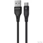 Кабель Proove Soft Silicone USB to Type-C 2.4A 1m Black (CCSO20001201) (Код товару:38417)