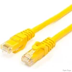 Патч-корд Atcom RJ45 UTP Cat.6 мідь 3м Жовтий (12154) (Код товару:27795)