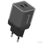 Мережевий зарядний пристрій Proove Pure GaN Max 67W (Type-C + Type-C) Black (WCPU67022201) (Код товару:39353)