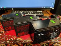 Акумулятори 12V/7Ah, 12V/9Ah для безперебійника (UPS).