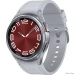 Смарт-годинник Samsung Galaxy Watch 6 Classic 43mm R955 LTE Silver (SM-R955FZSA) EU (Код товару:39775)
