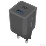 Мережевий зарядний пристрій Proove Pure GaN Plus 30W (Type-C + USB) Black (WCPU30111201) (Код товару:39715)