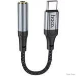 Адаптер Hoco LS36 Fresh Digital Type-C to 3.5 mm audio converter Black (Код товару:38087)