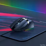 Килимок для миші Onikuma MP002 350x300 mm Black-Red (Код товару:39237)