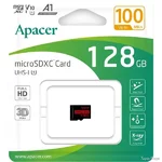 Карта пам'яті Apacer microSDHC 128GB UHS-I Class 10 (AP128GMCSX10UB-RA) (Код товару:40018)