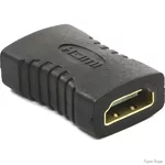 Перехідник Atcom HDMI-HDMI (F/F) Black (3803) (Код товару:39528)