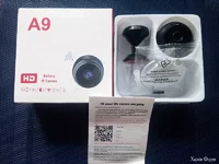 Мини камера A9 WiFi IP HD ночное видение. Новая.
