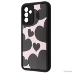 Чохол WAVE Artfull Case для Samsung A36 5G A366/A56 5G A556 Black Hearts (Код товару:40346)