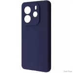Чохол WAVE Full Silicone Cover Xiaomi Redmi Note 14 4G Midnight Blue (Код товару:40594)