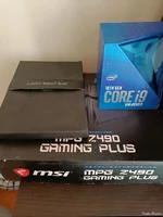 MSI MPG Z490 Gaming Plus + Intel Core i9-10900K+ 32GB G Skill Trident Z Royal F4-3600C16-64GTRS